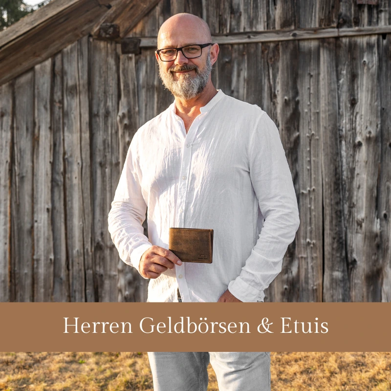 Geldbörsen und Etuis für Herren von Brown Bear Design Germany